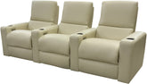 Penthouse - 24" Power Catera Recliner - Fendi Vanilla